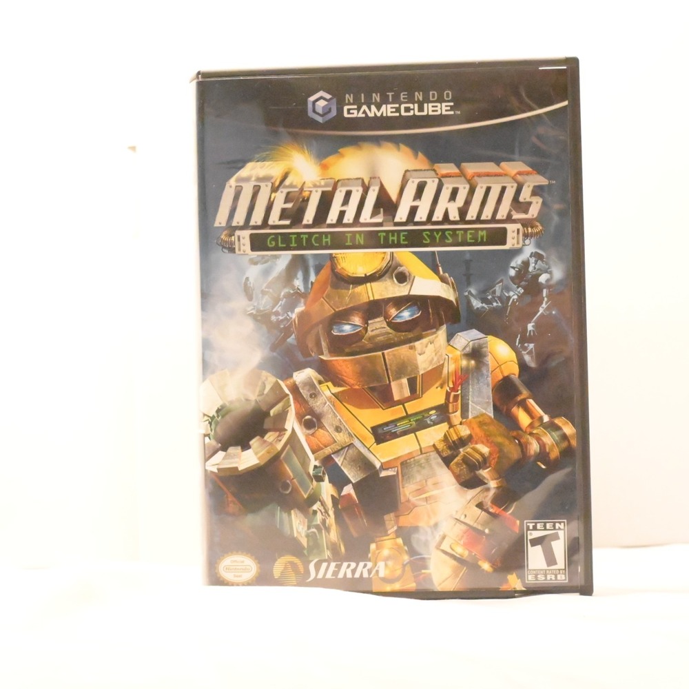 Metal Arms Glitch in the System GameCube Complete Manual Case